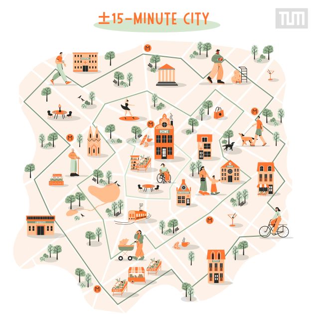 15 Minute City Map