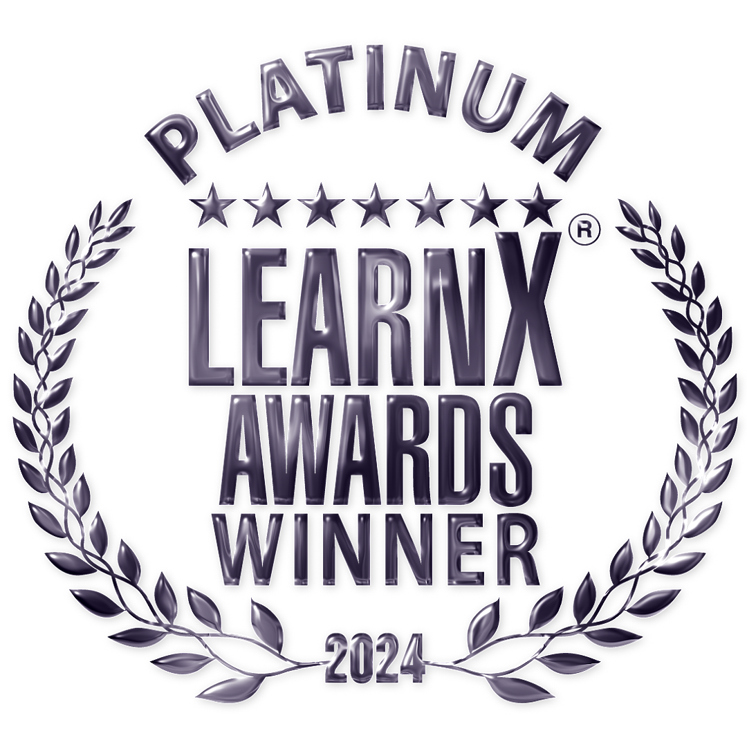 Platinum LearnX awards winner 2024